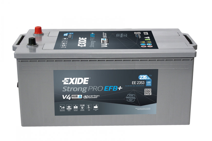 Exide verstärkt sein EFB-Batteriesortiment für den Nutzfahrzeugbereich